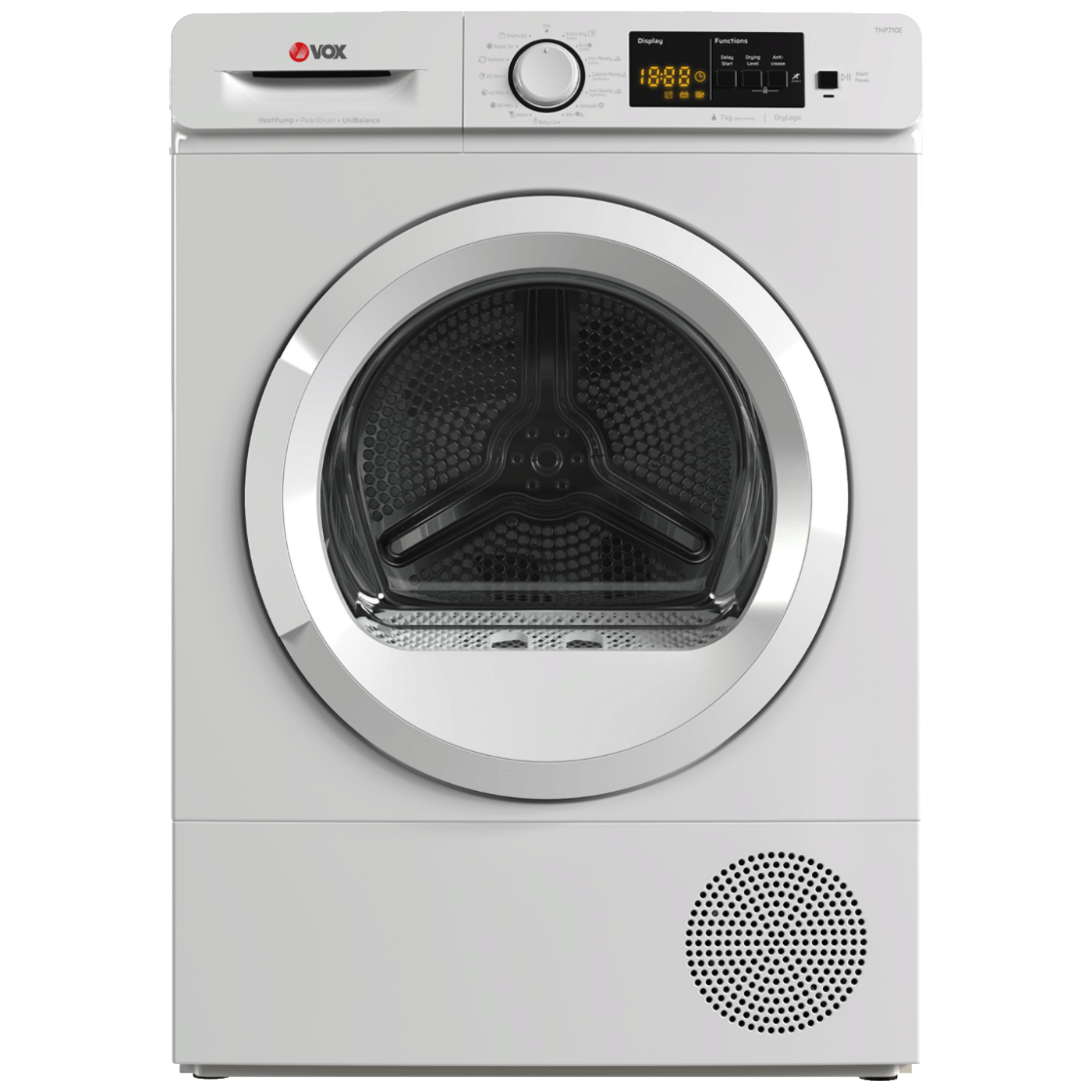 VOX Mašina za sušenje veša sa toplotnom pumpom, kapacitet 7kg, E - THP-710E