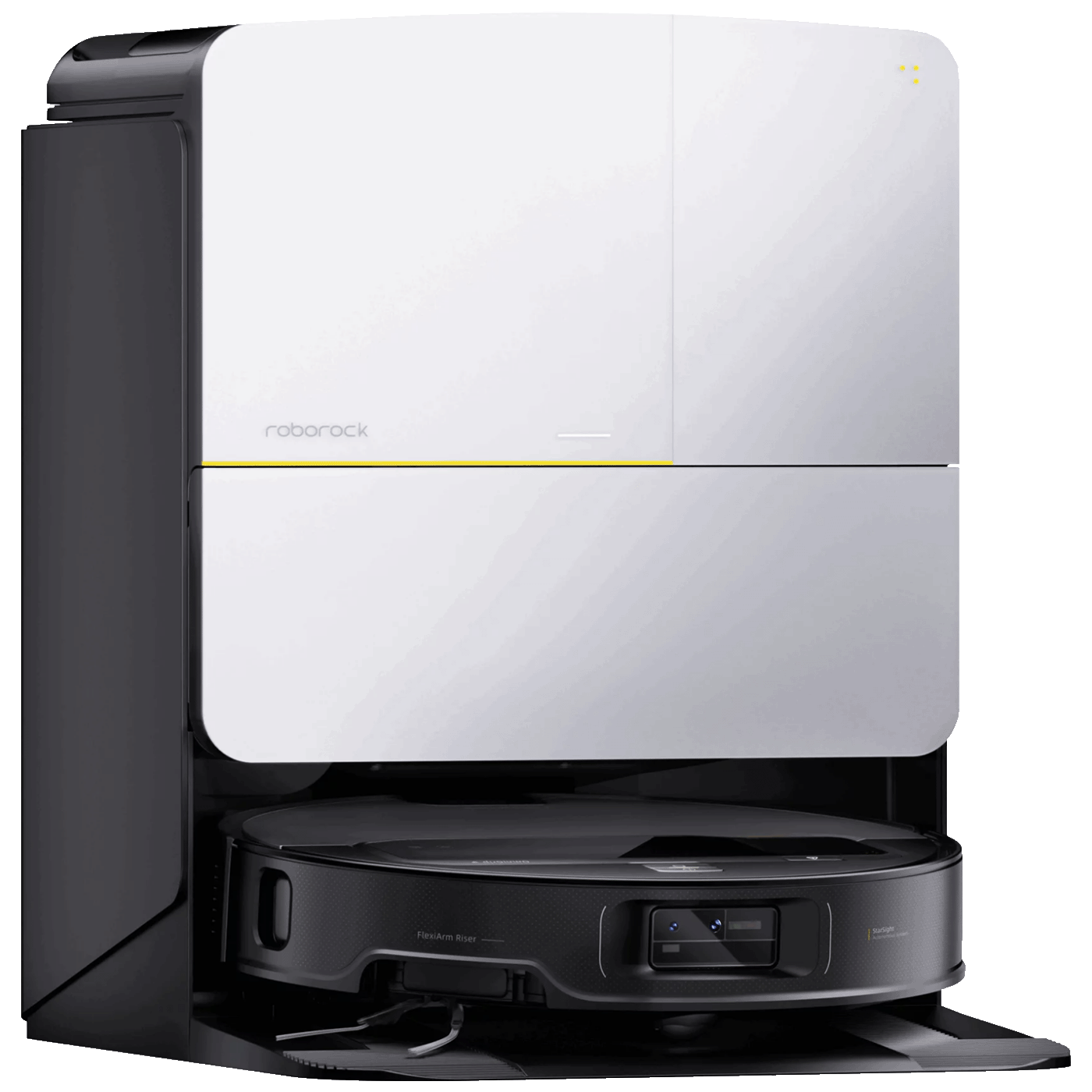 Roborock Robot usisavač sa stanicom za pražnjenje, meh.ruka, 6400mAh - Saros Z70 White