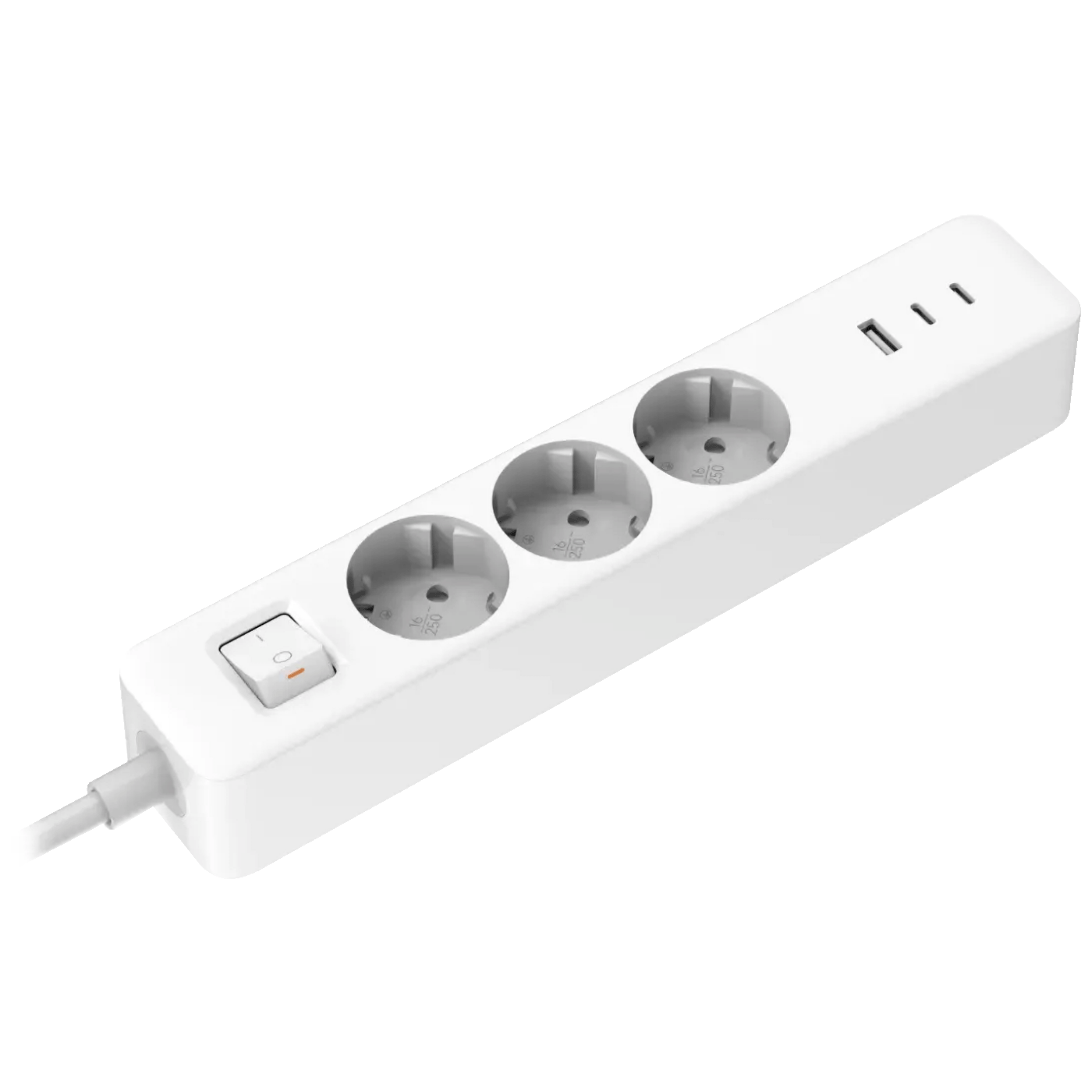 Xiaomi Produžni kabel, 3 utičnice, 1 x USB, 2 x USB C, 1.4 met. - 20 W Power Strip (2C1A)