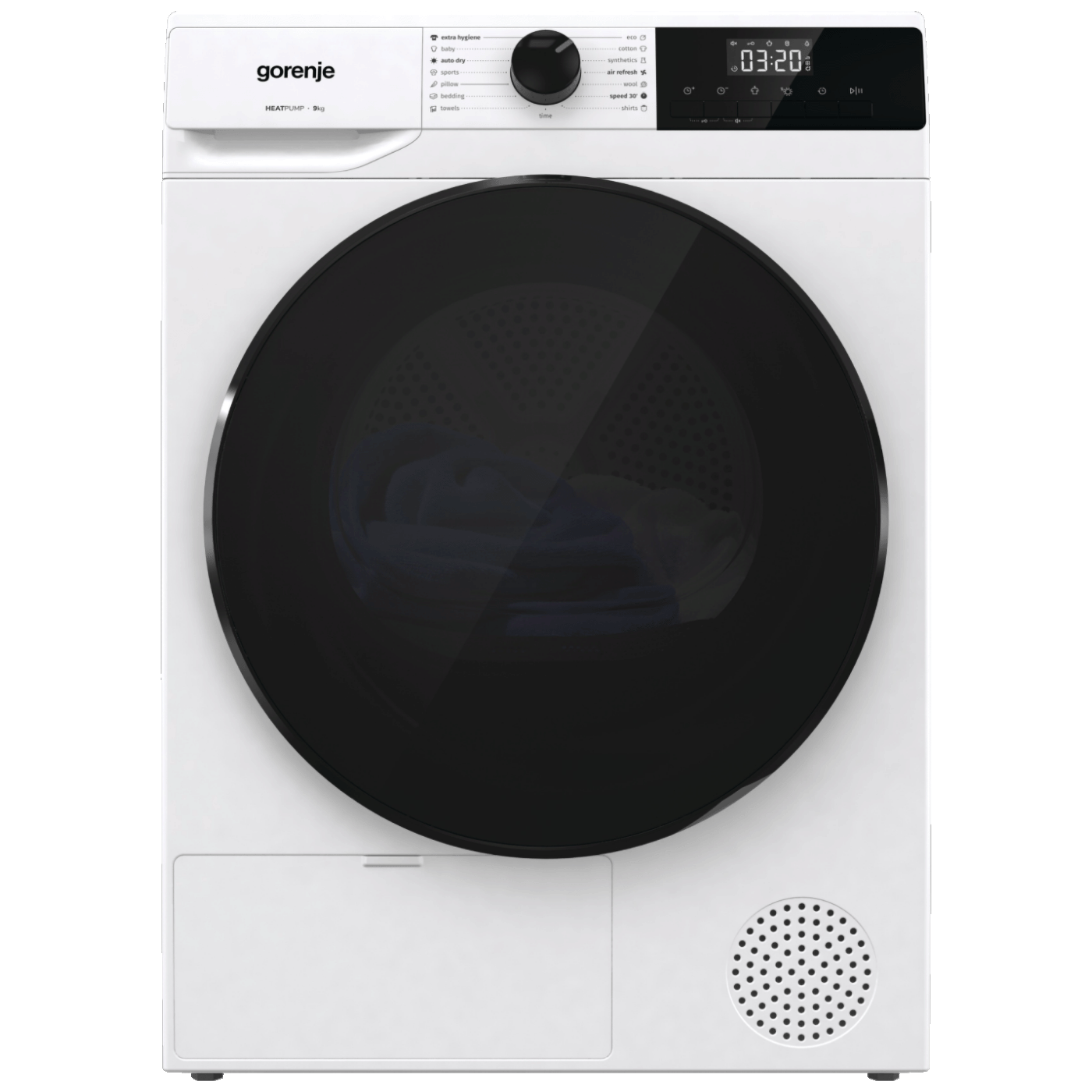 Gorenje Mašina za sušenje veša sa toplotnom pumpom, 9 kg., D - DHNA92