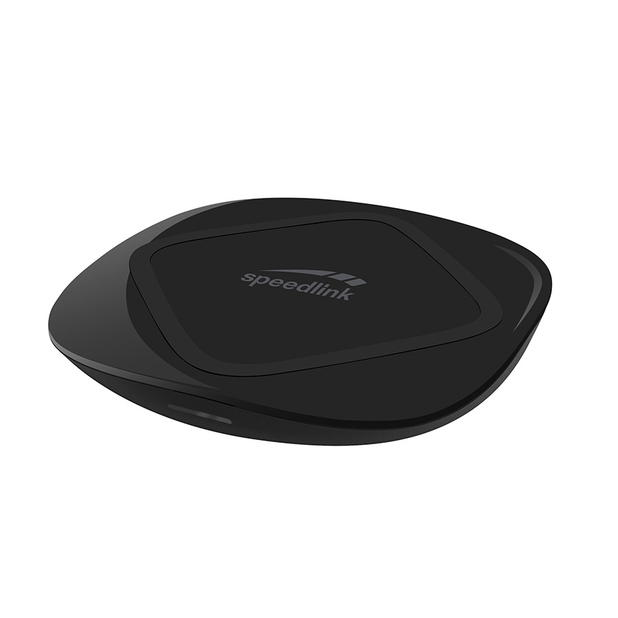 Punjač SPEEDLINK PECOS 10 Wireless Charger za mobitel, black, SL-690401-BK