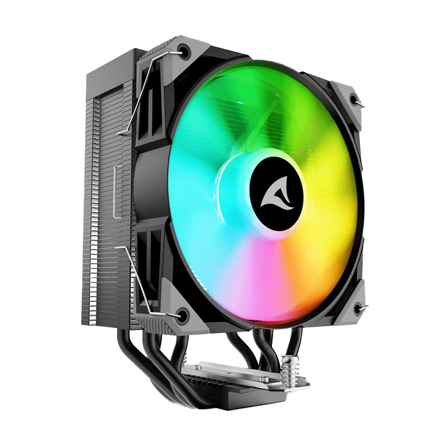 CPU hladnjak Sharkoon A40 RGB Black Air Cooler Intel AMD