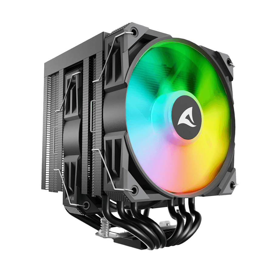 CPU hladnjak Sharkoon A60 RGB Black Air Cooler Intel AMD