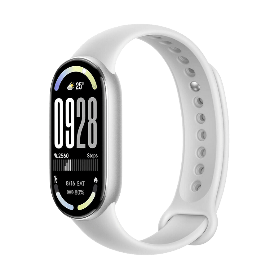 Xiaomi Smart Band 10 srebrna BHR07PSGL