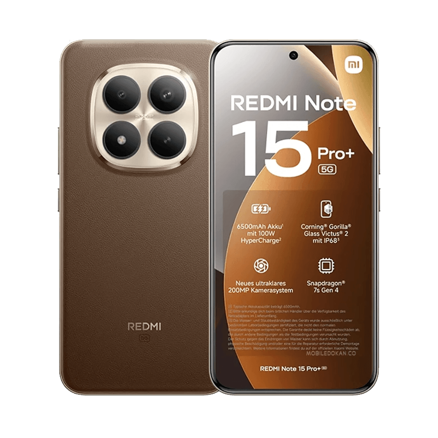 Mobitel Xiaomi Redmi Note 15 Pro+ 8GB 256GB Mocha Brown