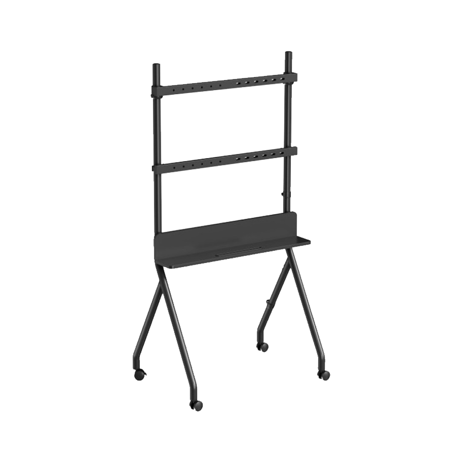 Nosač za TV na stalku sa točkovima GEMBIRD TVS-86F-02,  55" - 86", black