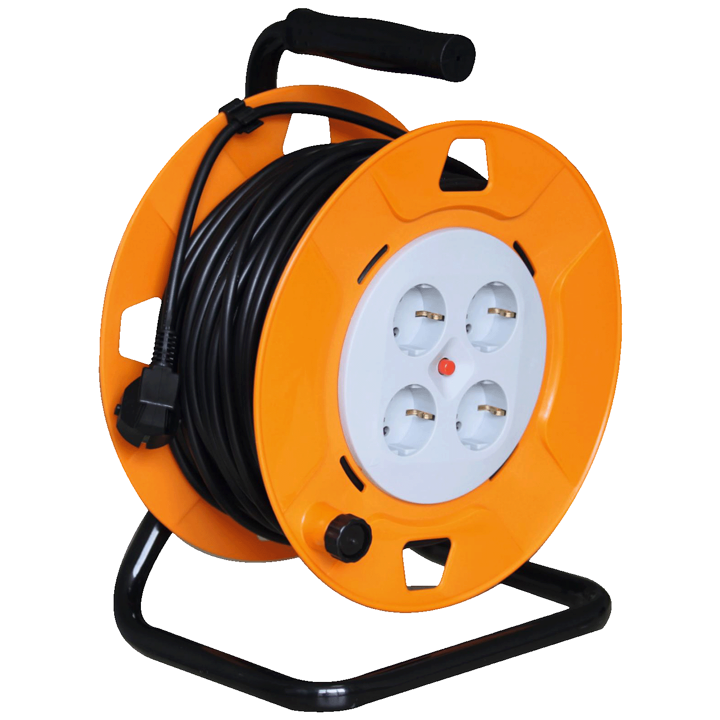 home Motalica za kabl, 25 met., H05VV-F, 3G1.5 mm², IP20 - HJR 4-25/1,5