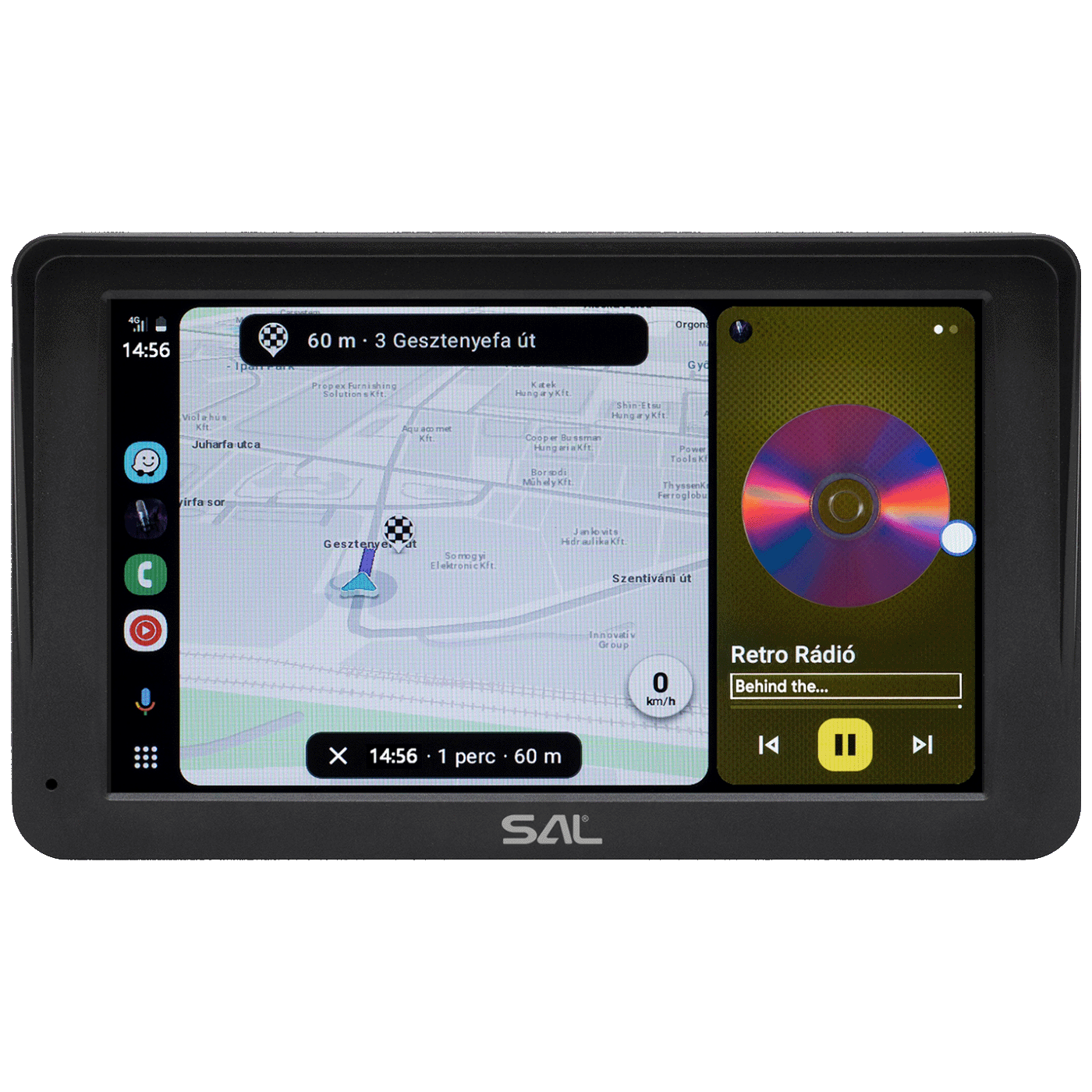 SAL Multimedijalni centar za automobil,7" IPS LCD,Android Auto - CARPLAY7