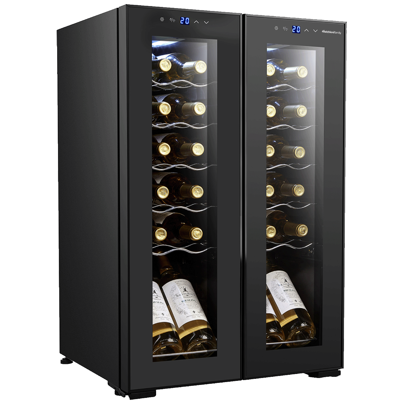 MELCHIONI family Rashladna vinska vitrina, zapremina 24 boce / 65 lit., G - VERMENTINO 24 C DUAL