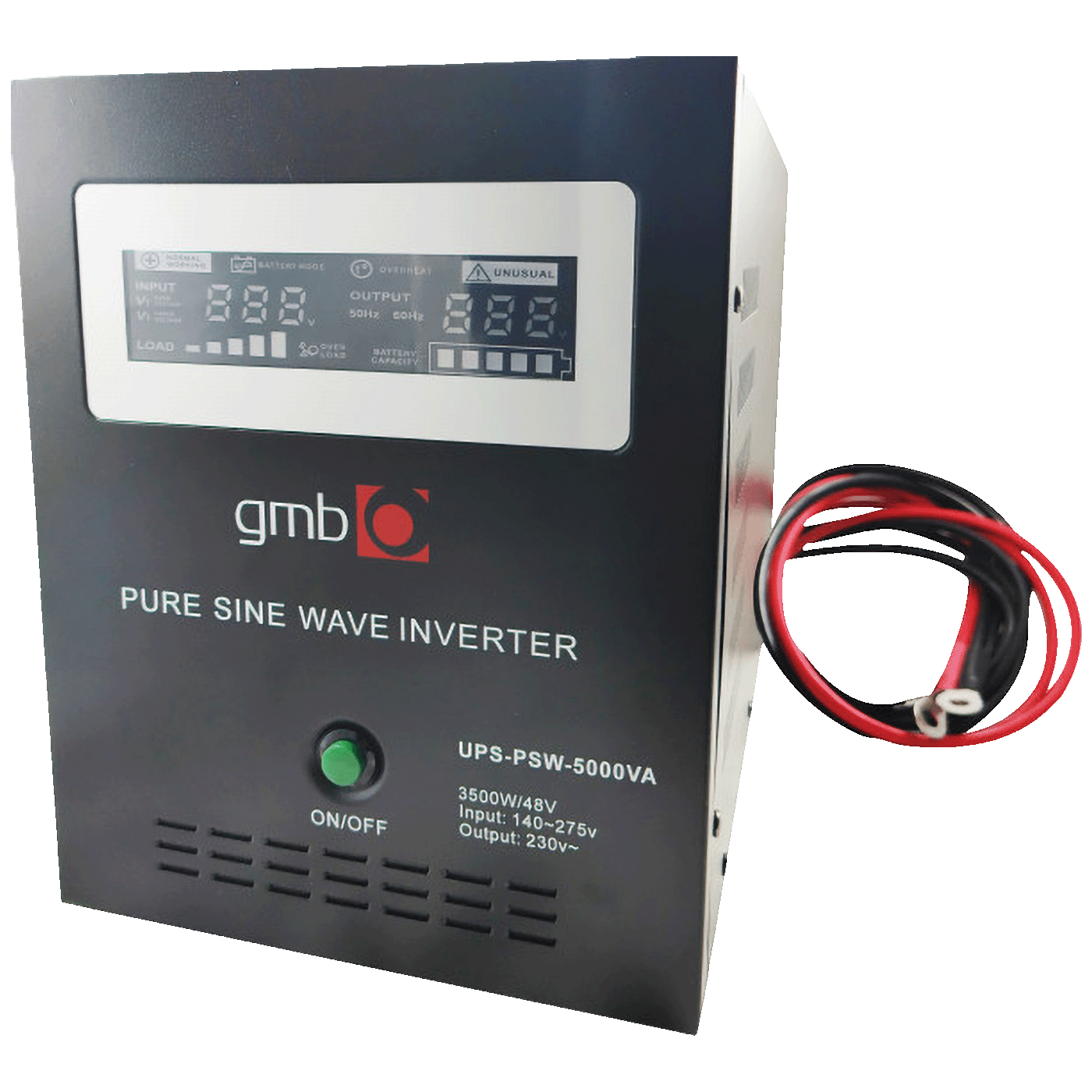 Gembird UPS/ Izvor neprekidnog napajanja, 5000VA, 3500 W - UPS-PSW-5000VA GMB LONG