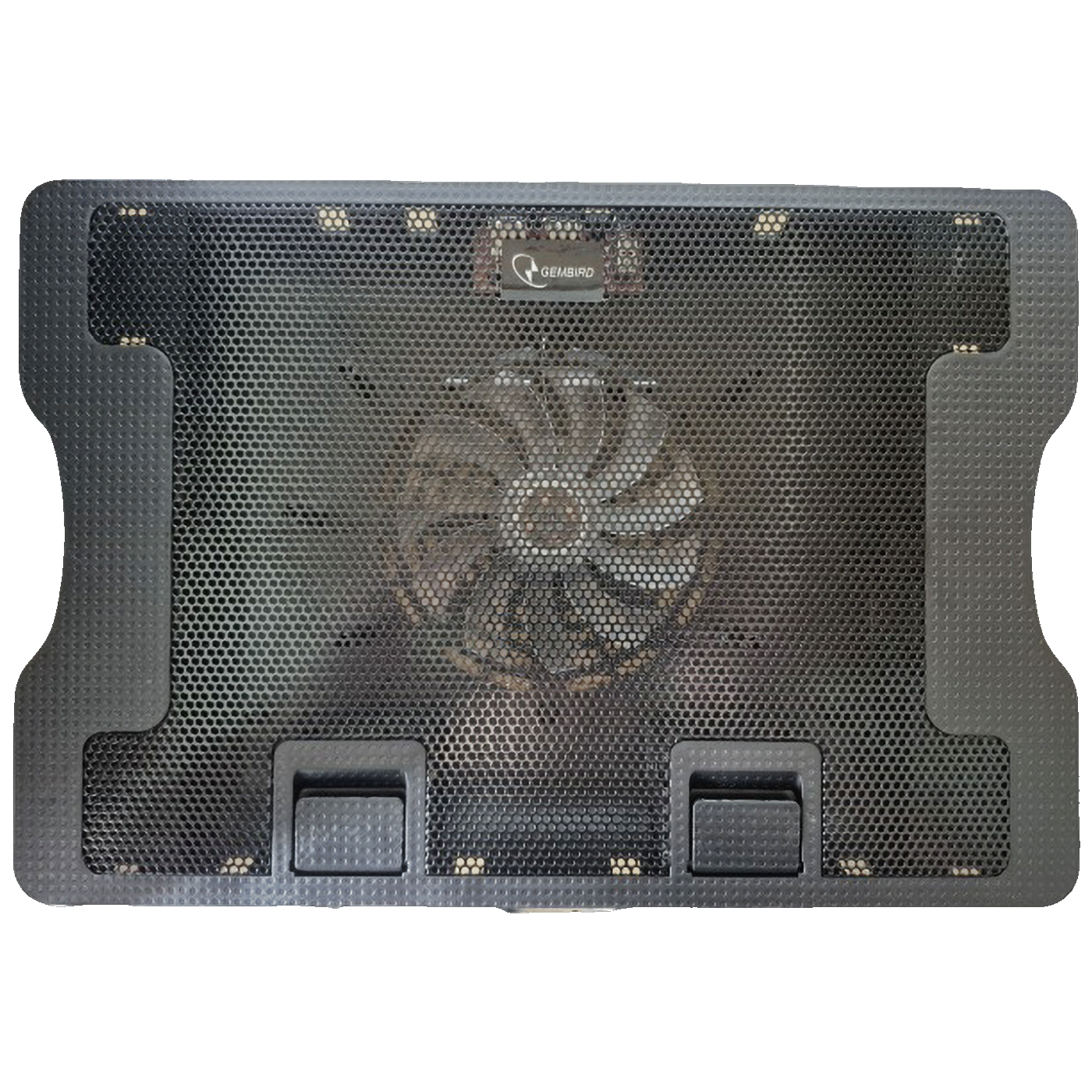 Gembird Hladnjak za laptop 15 - 17", 140 mm, 2 x USB, Ergo Stand - N2000FS