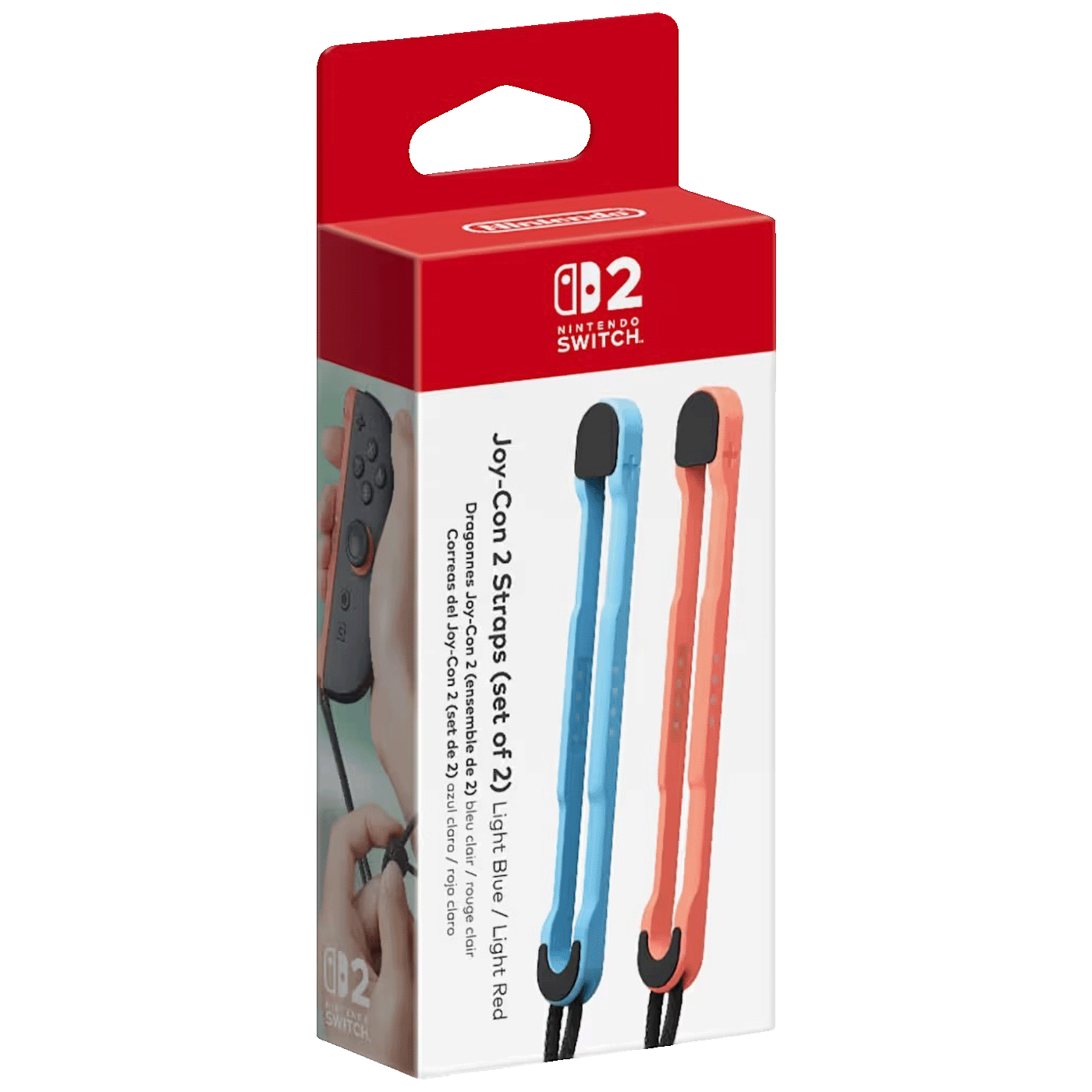 Nintendo Joy-Con 2 traka za Nintendo Switch 2, Light Blue / Light Red - Switch 2 Strap Light Blue/Light Red