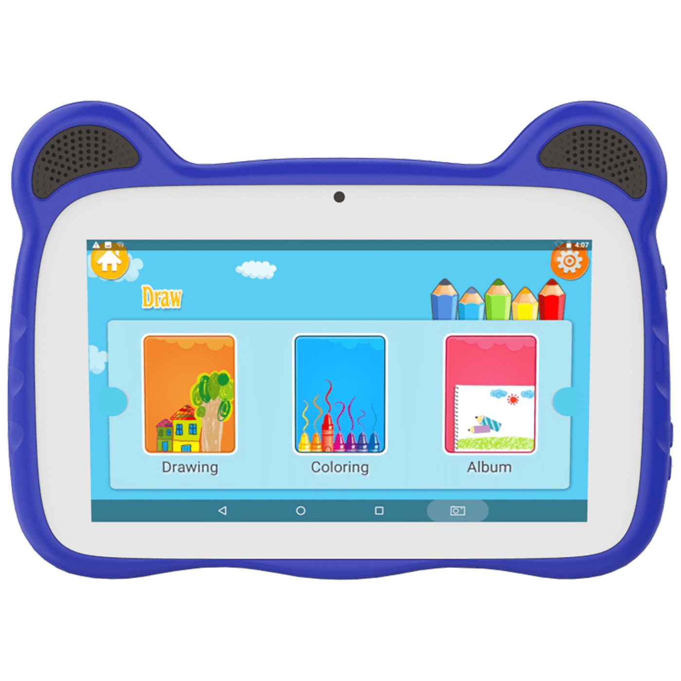 MeanIT Tablet 7", Android 10.0, Quad Core, 2GB / 16GB - K10 PLUS KIDS