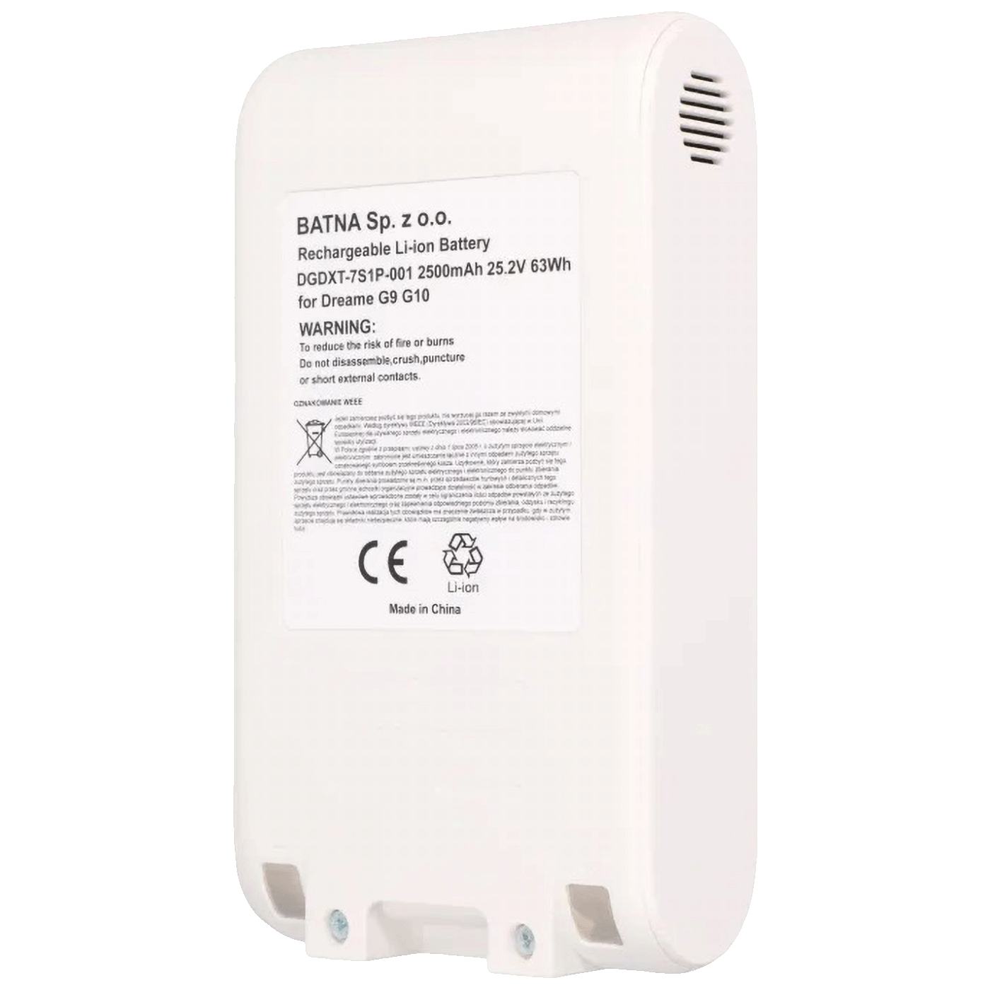 Extralink Baterija za Xiaomi G9 / G10, 25.2V 2500mAh - G9 G10 Battery 25.2V 2500mAh