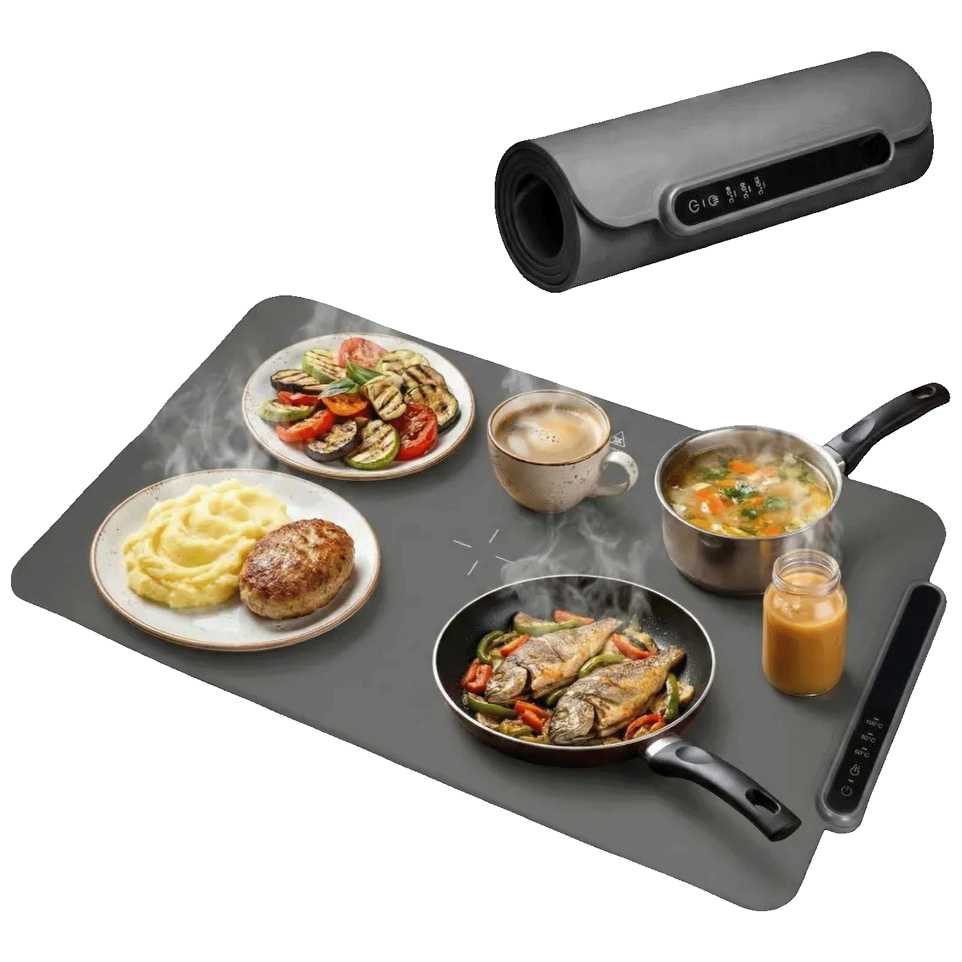 Extralink Električna podloga za zagrijavanje hrane, 63x38 cm, 400W - Electric heating mat